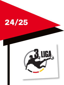 fahne24-25 Ziel 25/26 Aufstieg in die 3. Liga